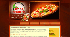 Desktop Screenshot of pizzapeddlerllc.com